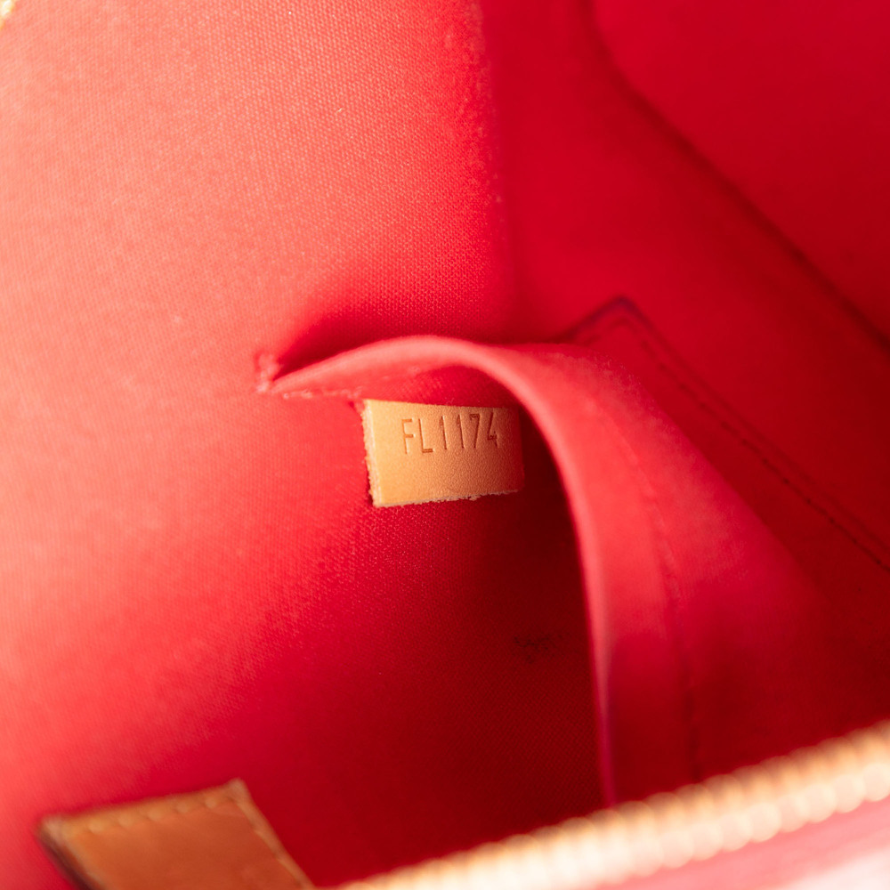 Pre-Loved Louis Vuitton Monogram Vernis Alma BB - Picture 6 of 7
